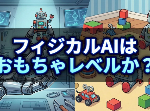 「フィジカルAI」はおもちゃレベルか？