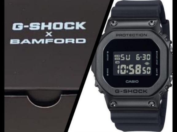 人気加熱で警察が出動した”BAMFORD × G-SHOCK”の新作「GM-5600BWD」は年内発売が濃厚！