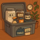 備品調達2026春　マット補充とカワラ材作りへ向けて