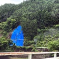 岩屋ダム・金山巨石群方面への迂回路