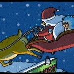 【メロとタビ】サンタがやってきたみたいです