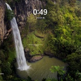 『【EverydayLife】ニュージーランドのワイカト地方で流れ落ちるブライダルベールの滝(ワイレインガ)(Bridal Veil Falls/Waireinga,Waikato district,New Zealand)』の画像