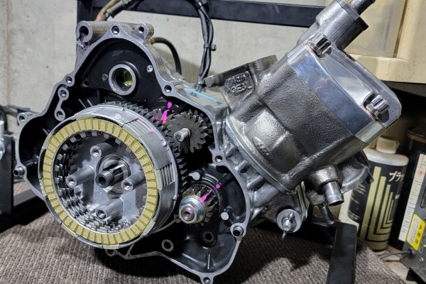 nsr80 腰下 エンジン クランク動作確認済み NSR75 エンジン 腰下