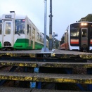 JR東日本郡山総合車両センターキハ110系@キハ110-223（大白川交換）