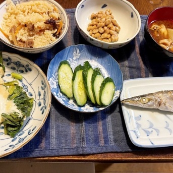 週末ご飯は特売魚