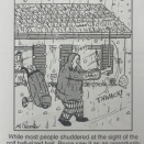 ゴルフの漫画本　その13　ボール大の雹