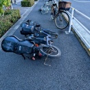 風のつよい日　三連休の一日目
