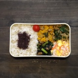 『2025/12/19のパートナーの相棒のお弁当【2258個目】#お弁当 #お弁当作りを楽しもう部 #お弁当日記 #お弁当作り #お弁当おかず #もち麦 #もち麦ごはん』の画像