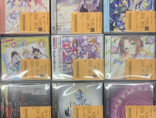 Duca、Solfa、茶太などPCゲーム関連、 SAKUZYO、Xiなど音楽ゲーム関連作品を中心に100点以上入荷致しました！🌟1/18 (日)中古CD入荷情報🌟