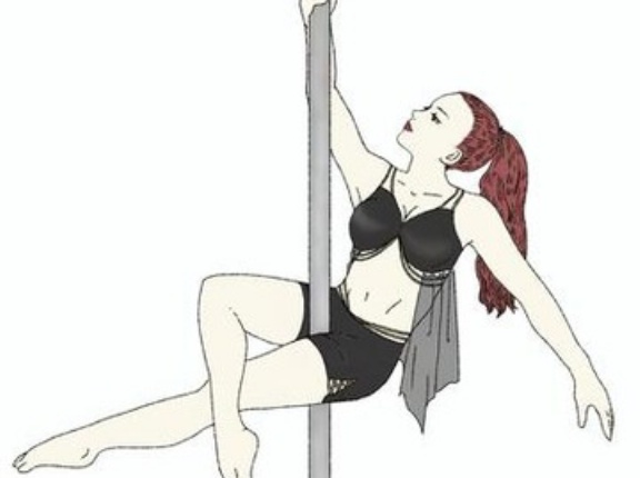 【動画】ぽっちゃり水着女さん、ポールダンスを披露してしまうｗｗｗ