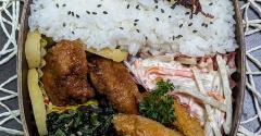 雨の日だったので～夫のお弁当259