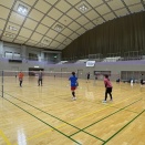 本日、ヨネックスアカデミーバドミントン教室（火曜一般）　でした