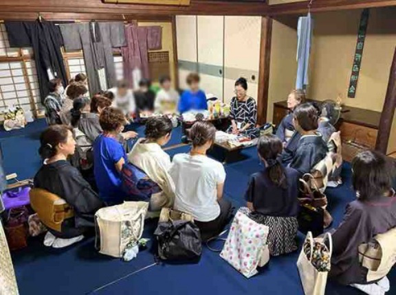 おかんさんが講師の着物しるべの会