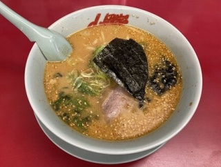 太麺でも美味しいラーメン