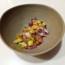 甘酢ネギのせ生カツオ