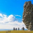 【画像】ロシア・コミ共和国の「マニ・ププ・ネル」岩柱群