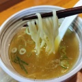 初夏のメニュー『昆布水につかった魚介しおつけ麺』を食す。飯田市『麺酒処　鳥志（とりもと）』