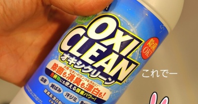 実験。エアーバギーを洗ってみるとこにしました。