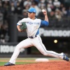 日ハム長谷川威展が1回2安打無失点で本拠地デビュー「何とか耐えた」