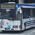 🚌ＢＵＳ画像館熊本🚏熊本バス 8月･9月は平日のみ､7路線で特別ダイヤ(減便)にて運行しております(8/13･14･15は土曜ダイヤ)。