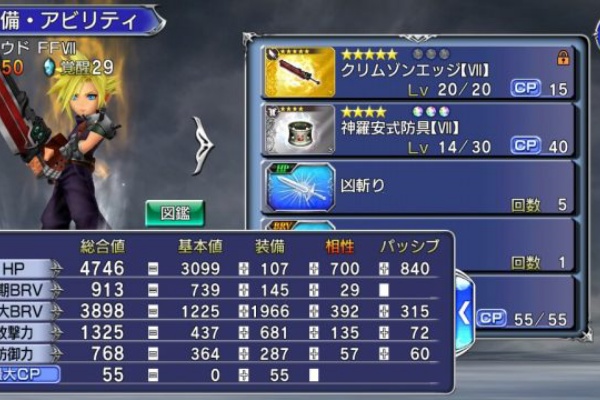Dffoo攻略まとめ トンベリ速報 相性