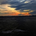 東京湾の夕焼け