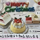 クリスマスケーキとわんちゃんのご紹介