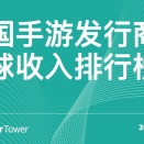 【調査報告】2025年12月の中国モバイルゲームパブリッシャー全世界売上TOP30を発表！