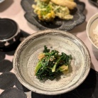 牛せり鍋の夜ごはん