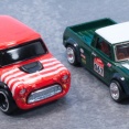 レビュー ホットウィール プレミアム2パック モーリス ミニ/'67 オースチン ミニ ピックアップ 後編