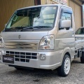 DA16Tキャリイにフロント強化スプリングとリヤ強化ショックアブソーバーとフロントスタビライザーの取付です！