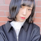 『[イコラブ] 野口衣織　美容院に(New color黒よりのブルーアッシュ…)【いおり】』の画像