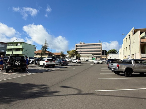 カイムキの使える方の駐車場