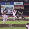 日ハムトンキンさん、西川のファインプレーにも助けられ1回2失点でピシャリと抑える