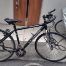 クロスバイク廃車