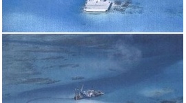 中国が南シナ海の暗礁埋め立て、滑走路建設か