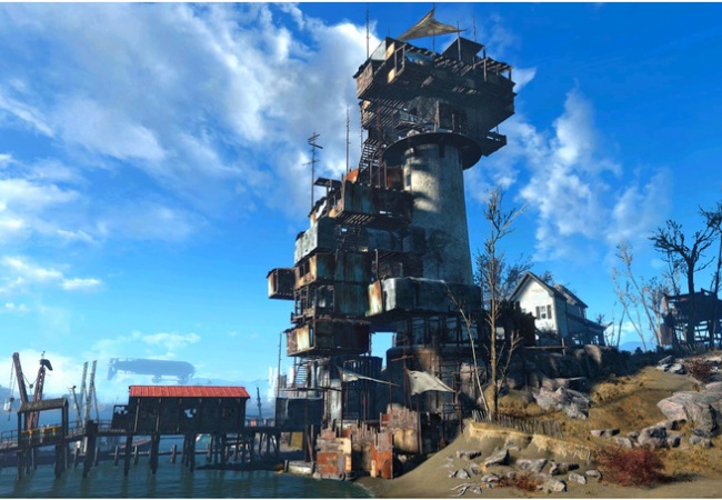 【フォールアウト4】攻略本に載ってる拠点例【FO4】