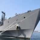 補給艦ましゅう　門司港へやってきた！一般公開も