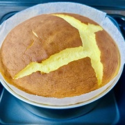高コスパ低カロリー、ヨーグルトスフレケーキ