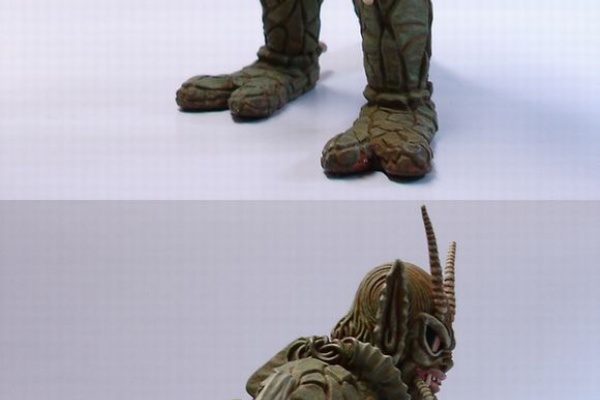 ★シークリーチャー【ビリケン商会ソフビキット完成品】 ☆シークリーチャー【ビリケン商会ソフビキット完成品】 - メルカリ