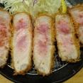 ■神田の「とんかつ檍」で、デカ盛りとんかつ定食！