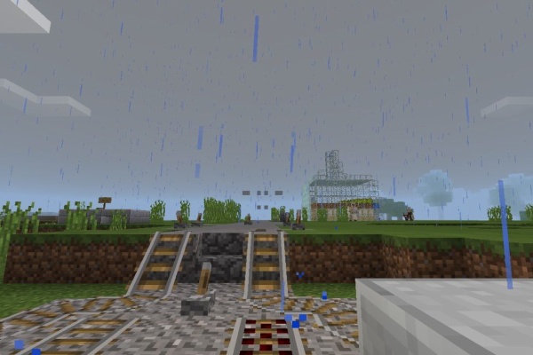 こぐまっちのマイクラpe開発記 マイクラ鉄道建築物紹介