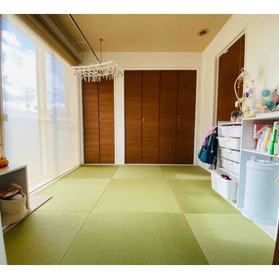 Web内覧会 和室と見せかけての洋室畳敷き 掃除が楽な家づくり