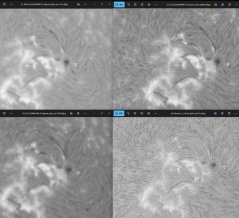 機材による分光撮影の比較