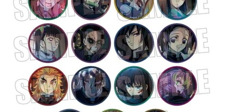 鬼滅の刃GOODS ～グッズ&予約情報～ - 缶バッジ・バッジ