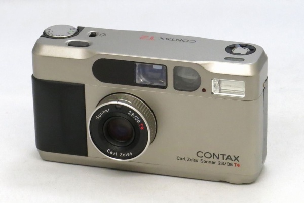 良品 CONTAX T2 チタン Carl Zeiss 38ｍｍ F2.8 取説 CONTAX - 良品 CONTAX T2 チタン Carl Zeiss 38mm F2.8 取説の