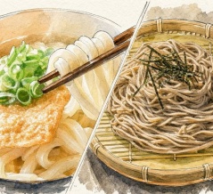 中国人「お前らの国を二分している食べ物は？」日本「蕎麦vsうどん」