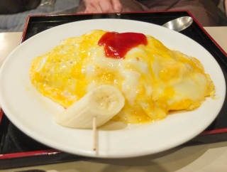 京都で美味しいランチと雨が多いので緑葉写真でも
