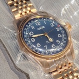 『【ビッグクラウンブロンズポインターデイト】人気モデルにフルブロンズが登場【オリス】』の画像