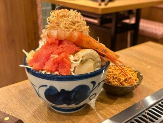 月島　「月島もんじゃ もんろう 総本店」